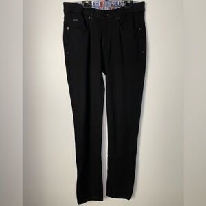 Au Noir black stretch Sophisticated pants size 30